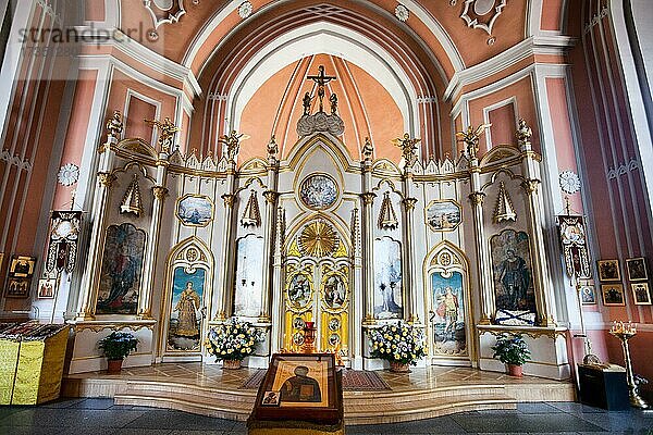 Chesme-Kirche  Kirche der Geburt des Heiligen Johannes des Täufers  St. Petersburg  Russland  Europa