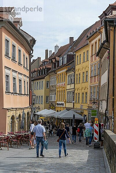 Historische Altstadt  gehört zum Unesco-Welterbe  Bamberg  Bayern  Deutschland  Europa