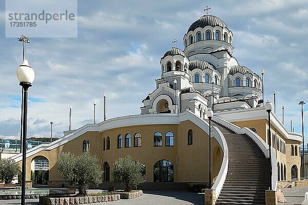 Tempel des Bildes von Christus dem Erlöser  Sotschi  Krasnodar krai  Russland  Europa