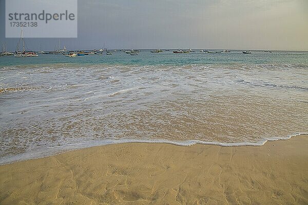 Sand  Strand Ponta do Sino bei Santa Maria  Ilha do Sal  Cabo Verde