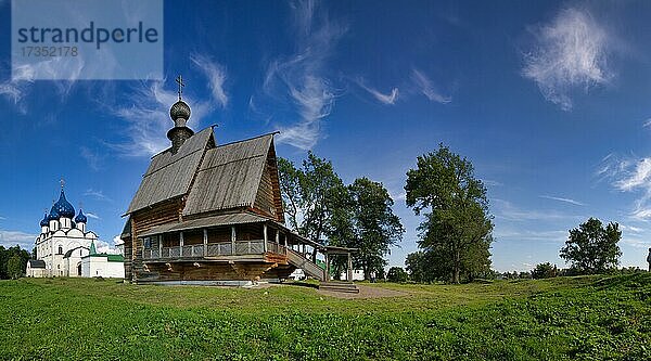 Kirche des Heiligen Nikolaus des Wundertäters (Nikolskaja) (Glotowskaja-Kirche) im Suzdal-Kreml  Oblast Wladimir  Russland  Europa