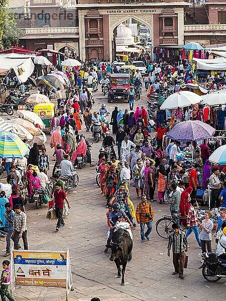 Sardar Markt  Altstadt  Jodhpur  Rajasthan  Indien  Asien