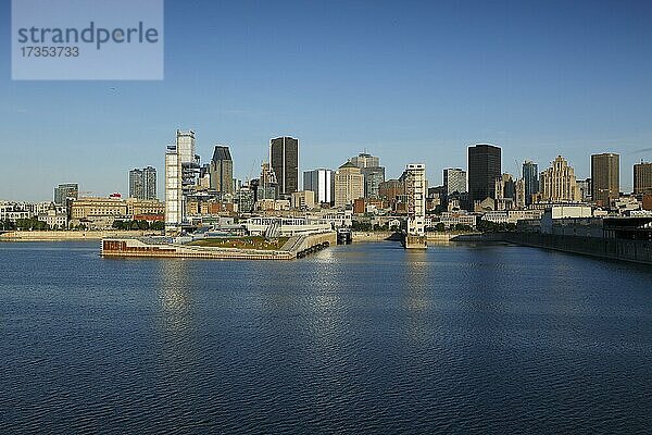 Der alte Hafen  Montreal  Provinz Quebec  Kanada  Nordamerika