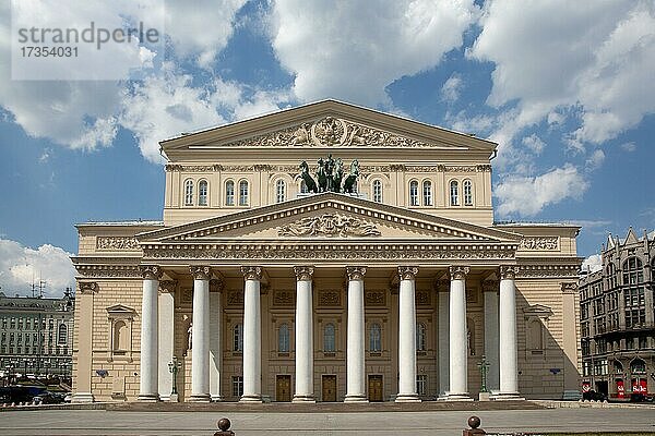Bolschoi-Theater  Moskau  Russland  Europa