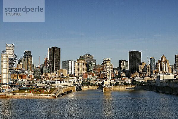 Der alte Hafen  Montreal  Provinz Quebec  Kanada  Nordamerika