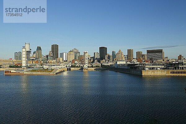 Der alte Hafen  Montreal  Provinz Quebec  Kanada  Nordamerika