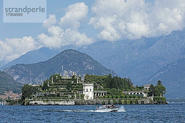 Isola Bella  Stresa  Lago Maggiore  Piemont  Italien  Europa