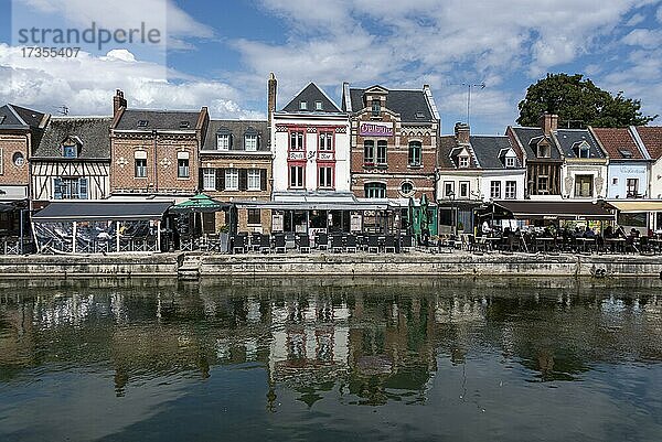 Quartier Saint Leu an der Somme  Amiens  Somme  Region Hauts-de-France  Frankreich  Europa