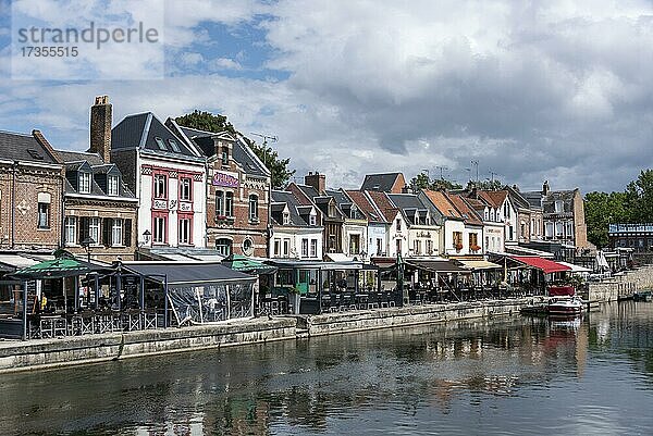 Quartier Saint Leu an der Somme  Amiens  Somme  Region Hauts-de-France  Frankreich  Europa