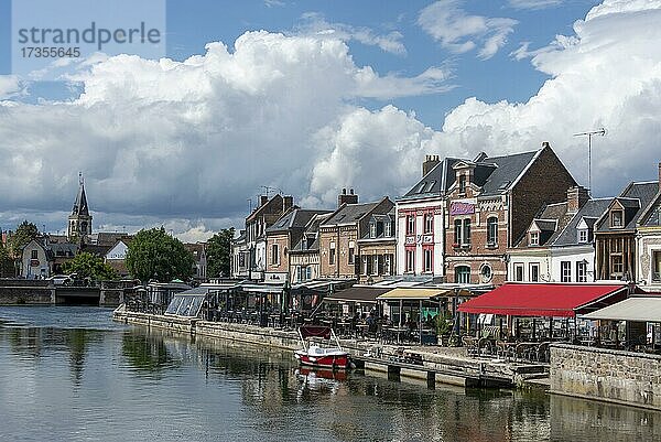 Quartier Saint Leu an der Somme  Amiens  Somme  Region Hauts-de-France  Frankreich  Europa