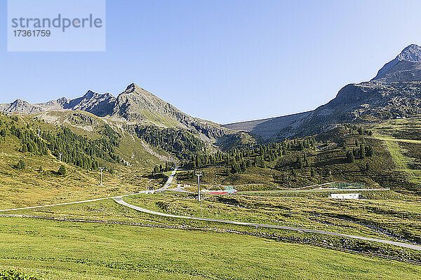 Österreich  Tirol  Kuhtai  Skigebiet in den Stubaier Alpen im Sommer