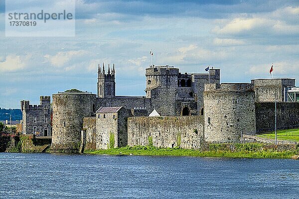 King John´s Castle  Limerick  Grafschaft Limerick  Irland  Europa