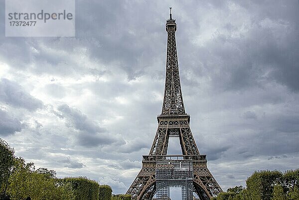 Eiffelturm  Paris  Île-de-France  Frankreich  Europa