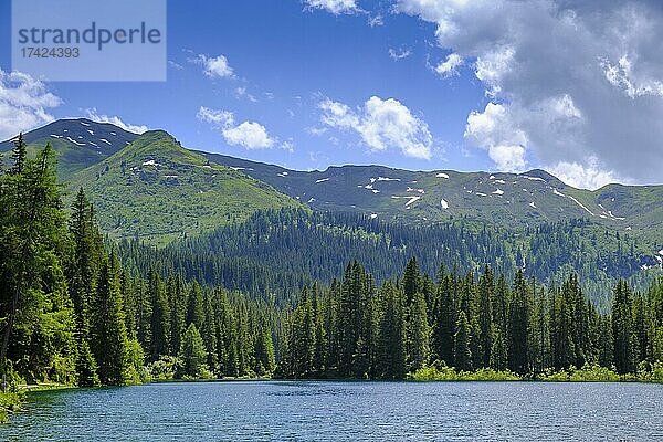 Obernberger See  bei Obernberg am Brenner  Obernbergertal  Wipptal  Tirol  Österreich  Europa