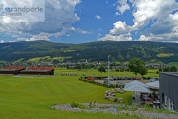 Landschaft  Golfplatz