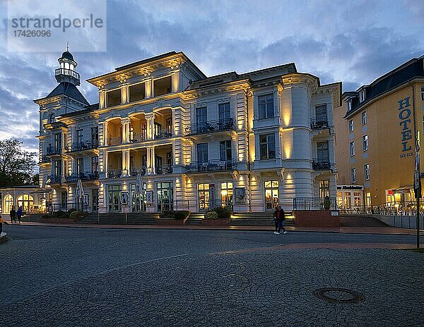 Seeschloss  Bäderarchitektur  Heringsdorf  Insel Usedom  Mecklenburg-Vorpommern  Deutschland  Europa