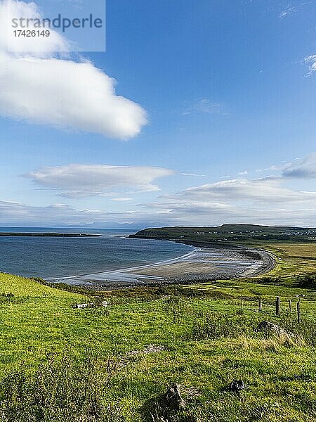 Staffin-Bucht  Isle of Skye  Schottland  UK