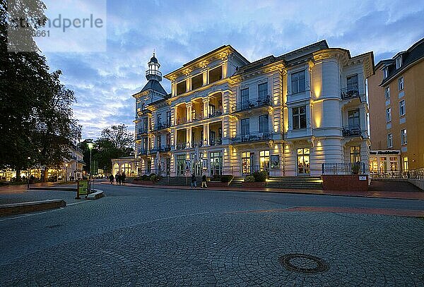 Seeschloss  Bäderarchitektur  Heringsdorf  Insel Usedom  Mecklenburg-Vorpommern  Deutschland  Europa