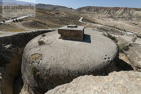 Stupa von Takht-e Rostam  Afghanistan  Asien