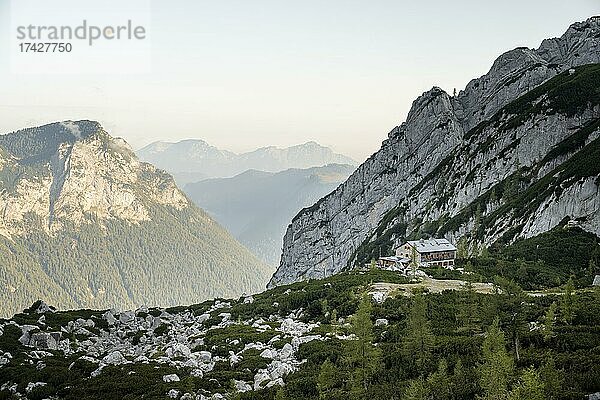 Blaueishütte  Berchtesgadener Alpen  Berchtesgadener Land  Oberbayern  Bayern  Deutschland  Europa