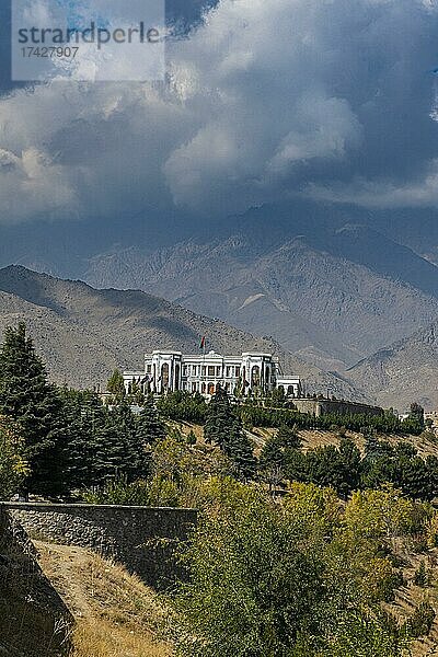 Schloss Paghman Hill und Gärten  Kabul  Afghanistan  Asien