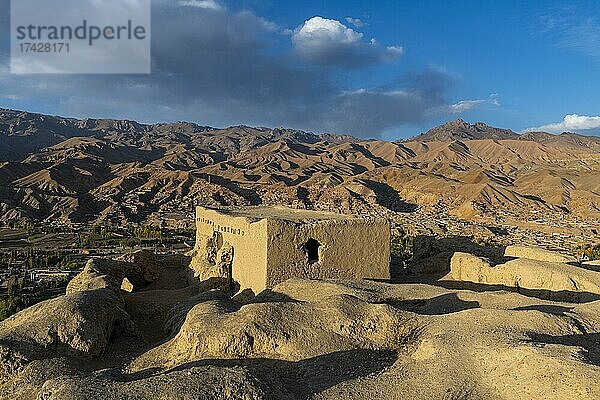 Ruinen von Shahr-e Gholghola oder Stadt der Schreie  Bamyan  Afghanistan  Asien