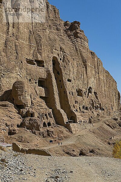 Die großen Buddhas in Bamyan  Afghanistan  Asien