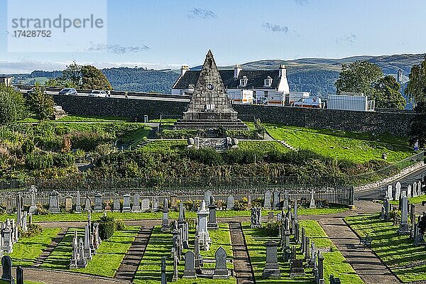 Alter Stadtfriedhof  Stirling  Schottland  UK
