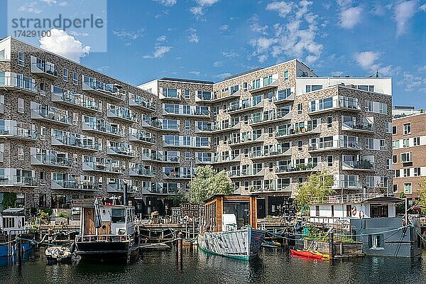 Neu entwickelte moderne Wohnungen  Havneholmen  Kopenhagen  Dänemark  Europa