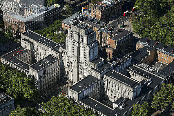 Großbritannien  London  Luftaufnahme des Senate House Building