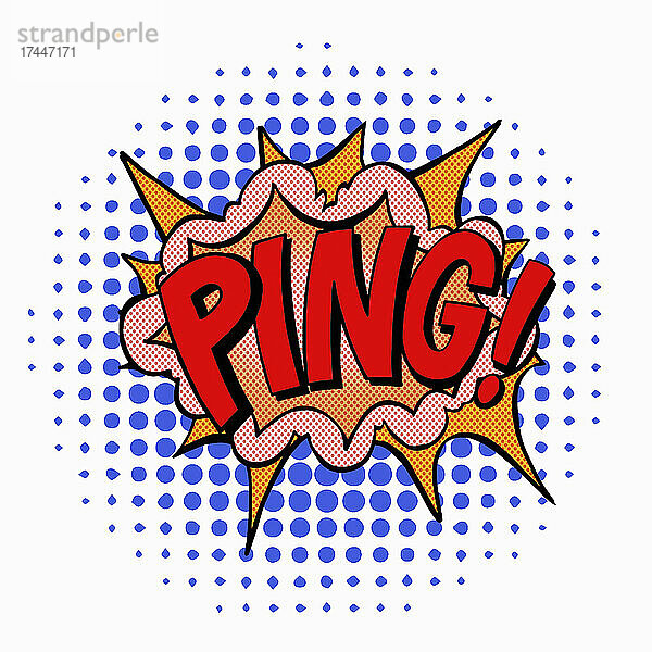 Ping-Sprechblase