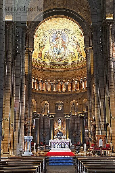 Altarraum  Kathedrale Notre-Dame-Immaculée  Monaco-Ville  Monaco  Cote d´Azur  Europa