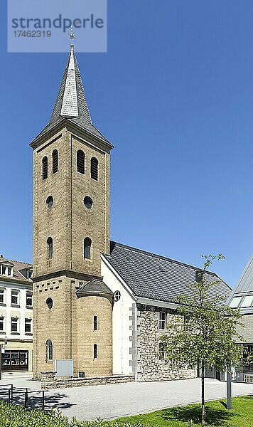 Evangelische Alte Kirche  Heiligenhaus  Rheinland  Nordrhein-Westfalen  Deutschland  Europa