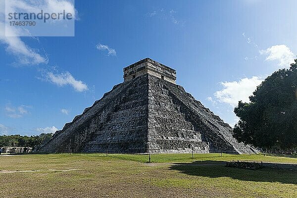 Unesco-Stätte präkolumbianische Stadt  Chichen Itza  Yucatan  Mexiko  Mittelamerika