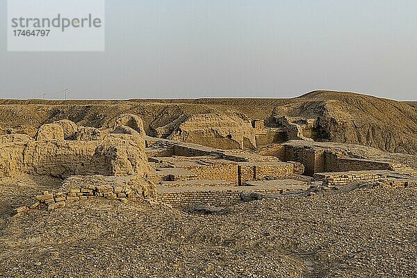 Antike Stadt Ur  Ahwar im Südirak  Unesco-Stätte  Irak  Asien