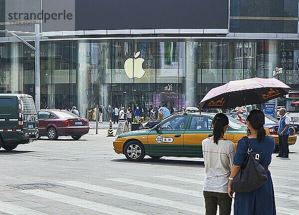 Apple Store Wangfujing 138  Peking  China  Asien