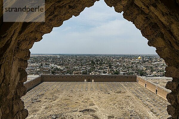 Aussichtspunkt über Samarra  Unesco-Stätte  Samarra  Irak  Asien