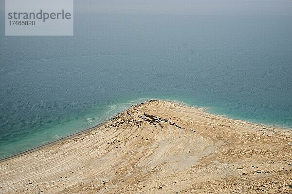 Ufer des Toten Meers  Israel  Asien