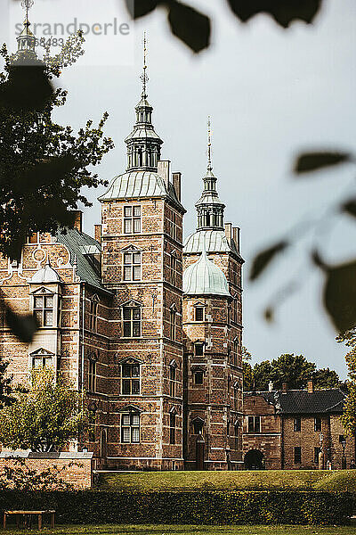 Berühmtes Schloss Rosenborg in Kopenhagen  Dänemark