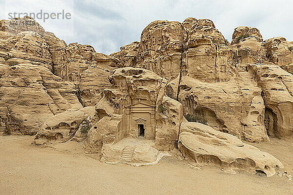 Jordanien  Gouvernement Maan  Petra  archäologische Stätte Little Petra im Archäologischen Park Petra