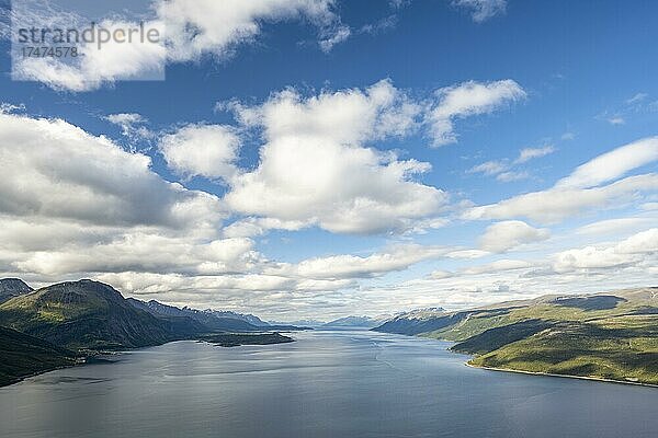 Lyngenfjord  Skibotn  Troms og Finnmark  Norwegen  Europa