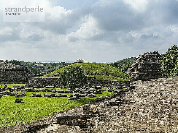 Präkolumbianische archäologische Stätte El Tajin  Veracruz  Mexiko  Unesco-Welterbe  Mittelamerika