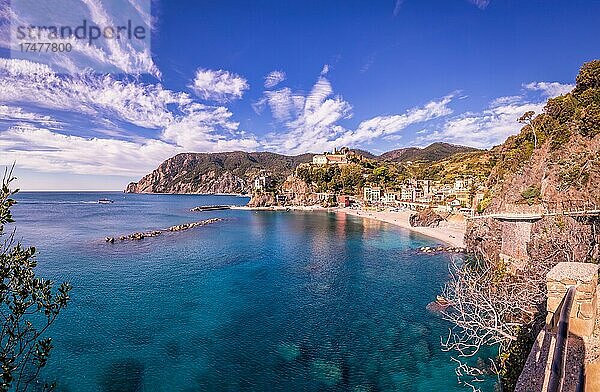 Monterosso  Riviera di Levante  Ligurien  Italien  Europa