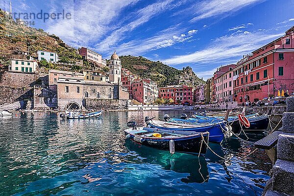 Vernazza  Riviera di Levante  Ligurien  Italien  Europa