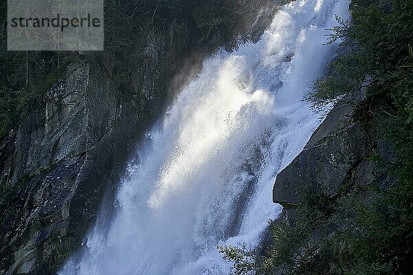 Krimmler Wasserfälle  Krimml  Pinzgau  Nationalpark Hohe Tauern  Salzburg  Österreich  Europa