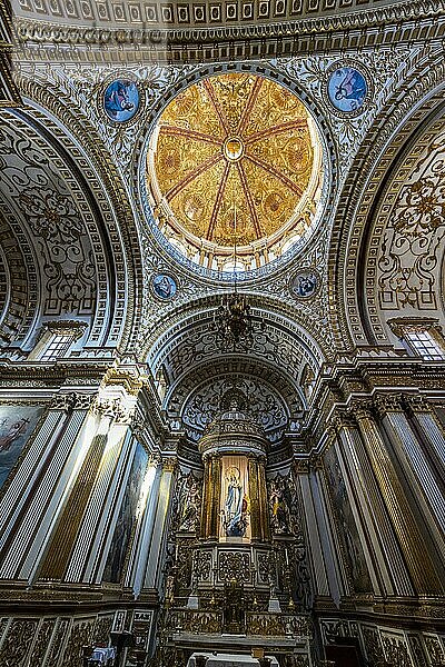 Innenraum des Klosters Franciscano de Nüstra Señora de Guadalupe  Unesco-Stätte Zacatecas  Mexiko  Mittelamerika