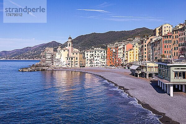 Camogli  Riviera di Levante  Ligurien  Italien  Europa