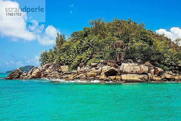 Traumstrand  Anse Georgette  Praslin  Seychellen  Praslin  Seychellen  Afrika