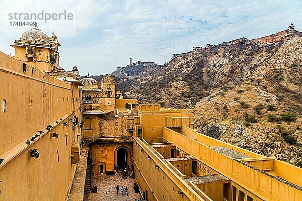 Fort Amber  Amber  Rajasthan  Indien  Asien