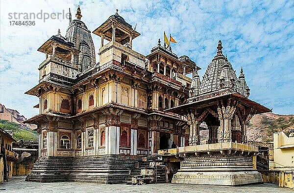 Jagat Shiromani Hinu-Tempel  Amber  Amber  Rajasthan  Indien  Asien